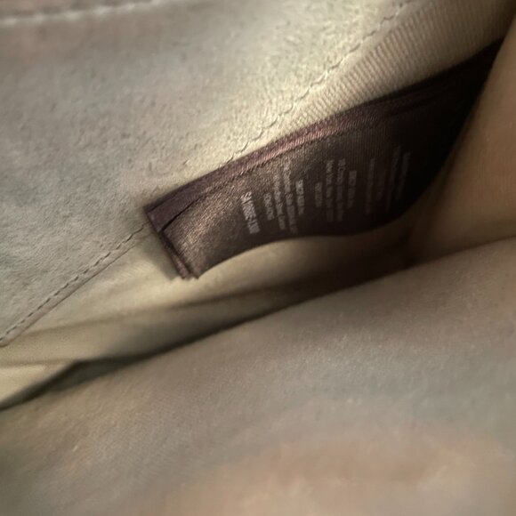 Sandro Leather Shoulder Bag with Chain Detail - Picture 7 of 9